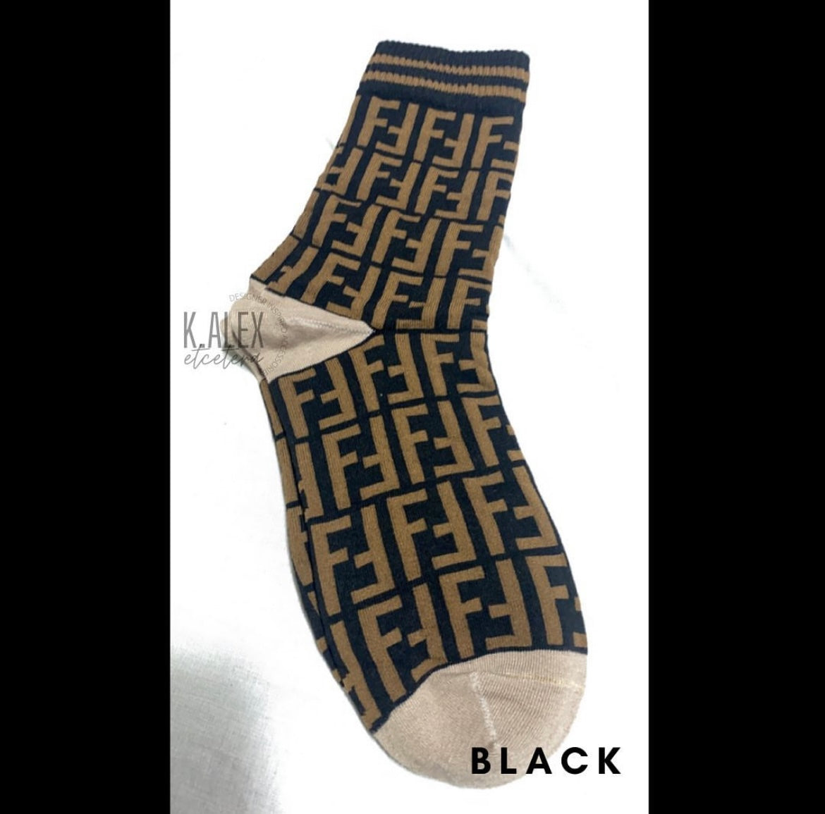 Fashion Forward Socks - black